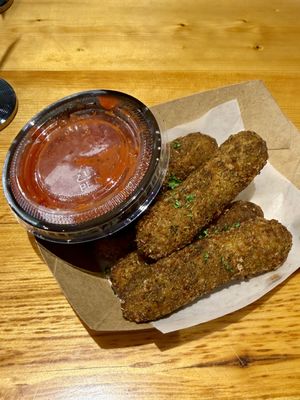 Mozz sticks (10/10)  at Pulse Cafe in Hadley