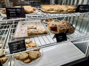Cinnamon rolls & coffee cake  at Pulse Cafe in Hadley