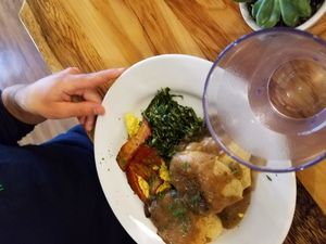 gravy biscuits at Pulse Cafe in Hadley