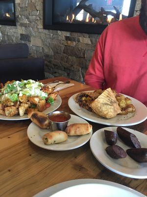 Side of bratwurst which was actually tofurkey  at Pulse Cafe in Hadley