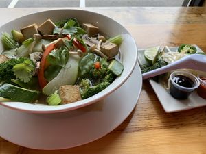 Pho needs to come back! at Pulse Cafe in Hadley