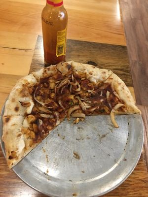 Hawaiian pizza  at Pulse Cafe in Hadley