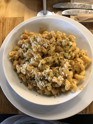 Mac and Cheese at Pulse Cafe in Hadley