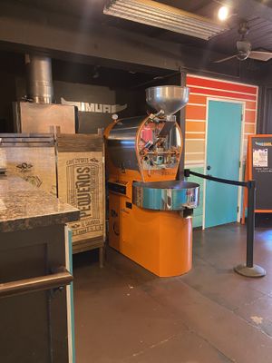 Coffee roaster   at Imua Coffee Roasters in Kapaa