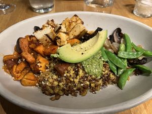 Miso Sweet Potato bowl w/ Tofu  at True Food Kitchen in Denver