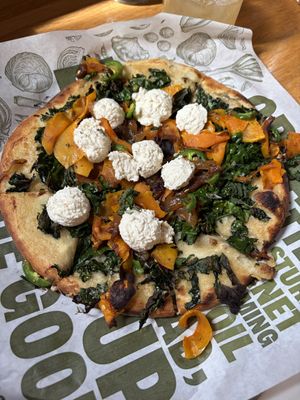 Sweet Potato Pizza (Seasonal)  at True Food Kitchen in Denver