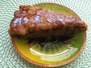 Coca de plátano  at Mandala Kitchen in Lescala