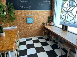 Inside at Mandala Kitchen in Lescala