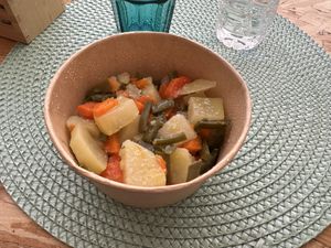Vegetables  at Mandala Kitchen in Lescala