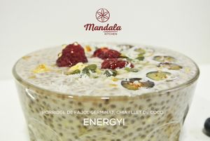 Chia Pudding at Mandala Kitchen in Lescala