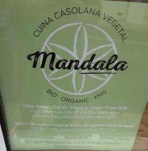 Mandala at Mandala Kitchen in Lescala