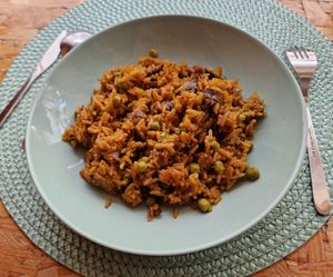 Arròs amb bolets at Mandala Kitchen in Lescala