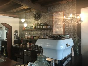 Inside the shop  at Curio Espresso and Vintage Design in Kanazawa