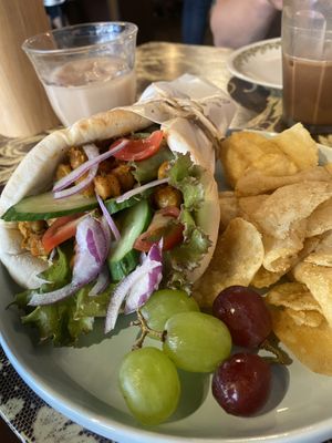 Veggie wrap  at Curio Espresso and Vintage Design in Kanazawa