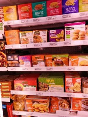 Good selection of national brands in frozen foods at Grassroots Natural Market in Jacksonville