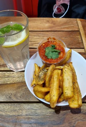 Fries at Fafa's - Kampinkeskus in Helsinki