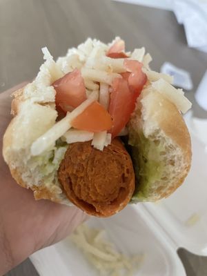 Vegan Yucatán  at Mad Dogs Hot Dogs in Venice