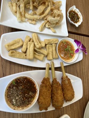 Side dishes  at Talalask in Bangkok
