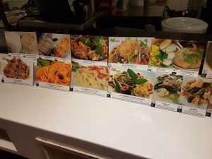 Menu at Talalask in Bangkok