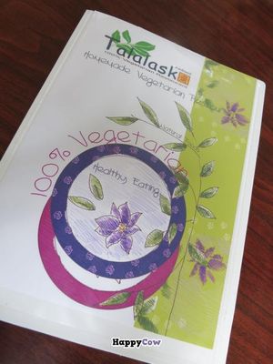 Quite a lot choices in the menu at Talalask in Bangkok