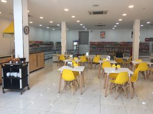 Inside view of restaurant at Healthy Farm - Hoc Mon District in Ho Chi Minh City