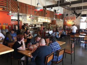 Interior at Blaze Pizza in Bakersfield