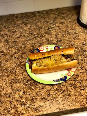 Cheesesteak at Blackbird in Philadelphia