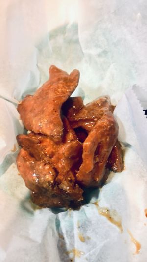 Root beer BBQ Wings 😋 at Blackbird in Philadelphia