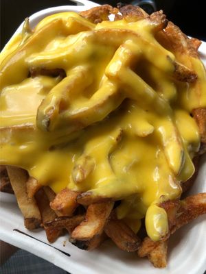 Cheese fries  at Blackbird in Philadelphia