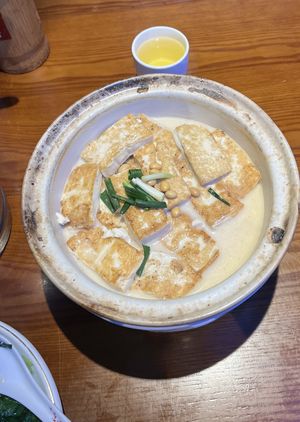 The last day tofu and sauce  at Tang Shi Fu in Zhangjiajie