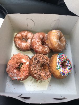 Vanilla and strawberry!  at Cake Among Us in Rancho Cucamonga