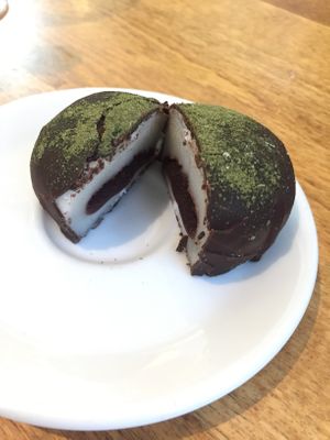 Delicious mochi  at Vegan Yes in East London