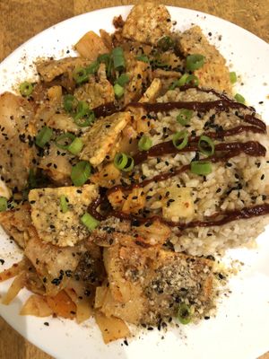 Kimchi Tempeh  at Vegan Yes in East London