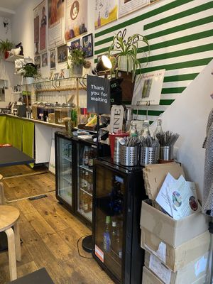 Indoor  at Vegan Yes in East London