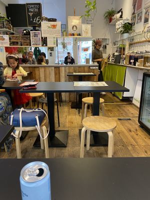 Indoor  at Vegan Yes in East London