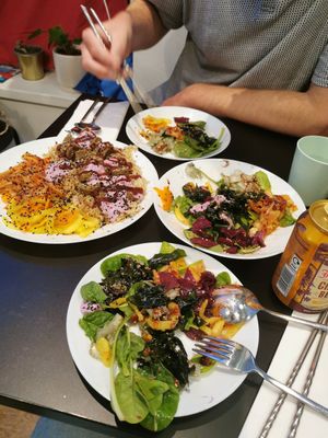  at Vegan Yes in East London