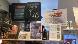   at Vegan Yes in East London