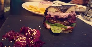   at Vegan Yes in East London