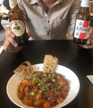   at Vegan Yes in East London