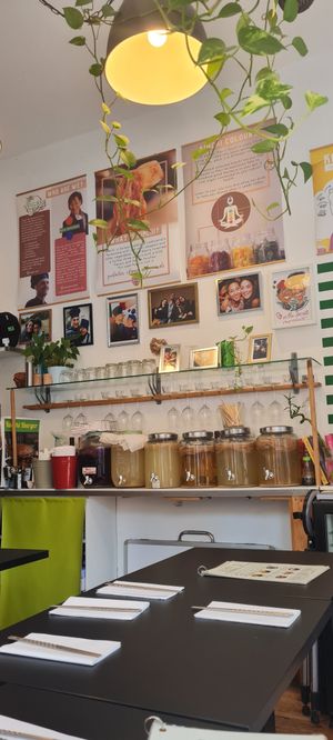 . at Vegan Yes in East London