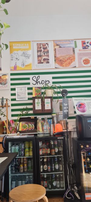 . at Vegan Yes in East London