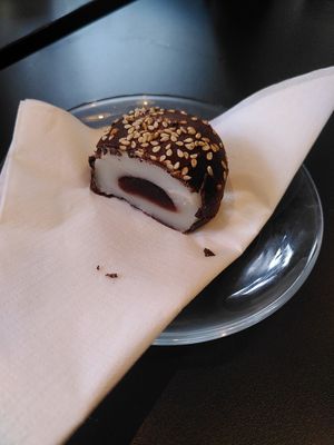 The delicious mochi 🤤 at Vegan Yes in East London