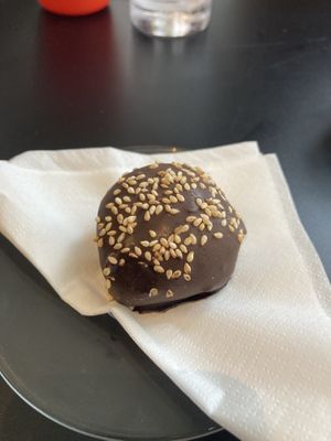 Mochi - highly recommend this was amazing!  at Vegan Yes in East London