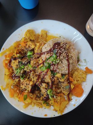 Fried Rice at Vegan Yes in East London