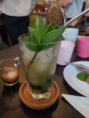 Kimchi Mojito! at Vegan Yes in East London