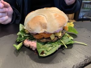   at Vegan Yes in East London