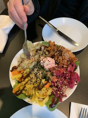   at Vegan Yes in East London