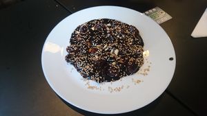 This was the best. I left the plate completely clean, just spotless. at Vegan Yes in East London