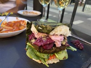   at Vegan Yes in East London