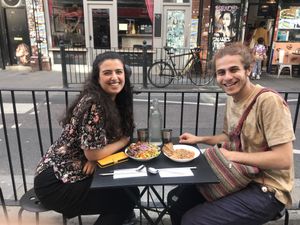   at Vegan Yes in East London